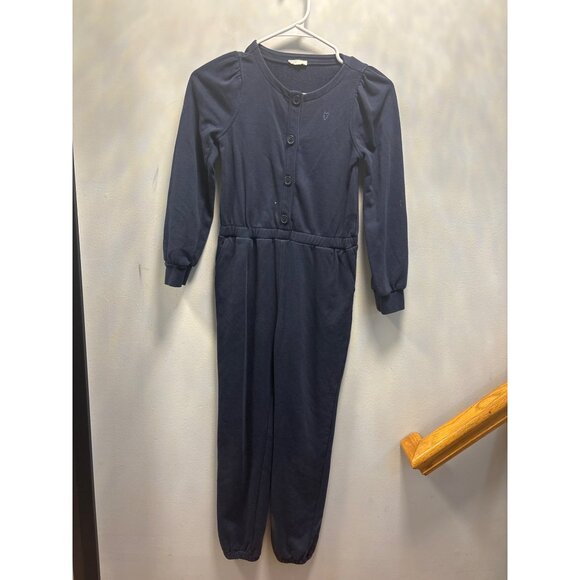 CREWCUT Navy Blue Crewcuts Kids Soft Cotton Jumpsuit/Romper Size 8 - Picture 1 of 9